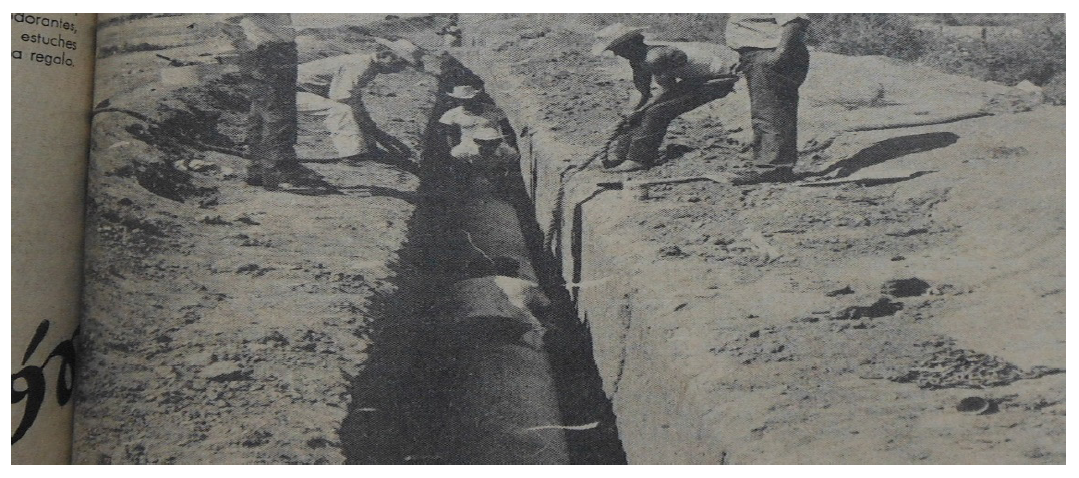 Figura 11. Trabajos en el Paseo La Sauceda