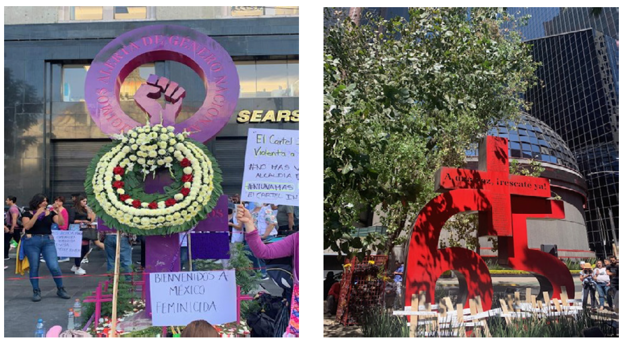 Figura 1. Antimonumento +65 dedicado a los mineros sepultados en la mina Pasta de Conchos