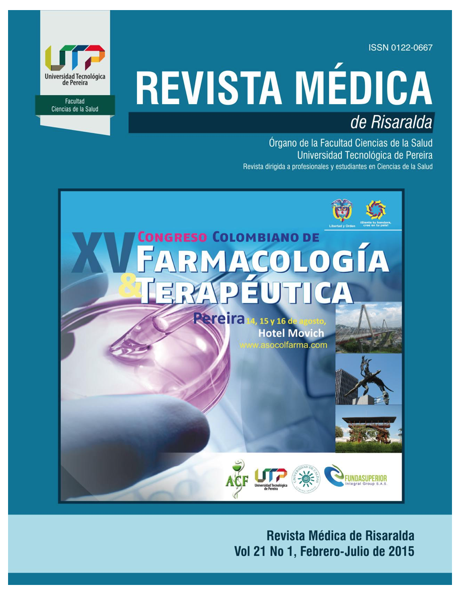 					Ver Vol. 21 (2015): Suplemento Congreso Colombiano de Farmacología y Terapéutica
				
