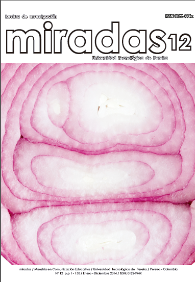 					Ver Vol. 1 Núm. 12 (2014): Revista Miradas
				